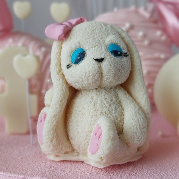 🐰 Шоколадный зайка ручной работы!