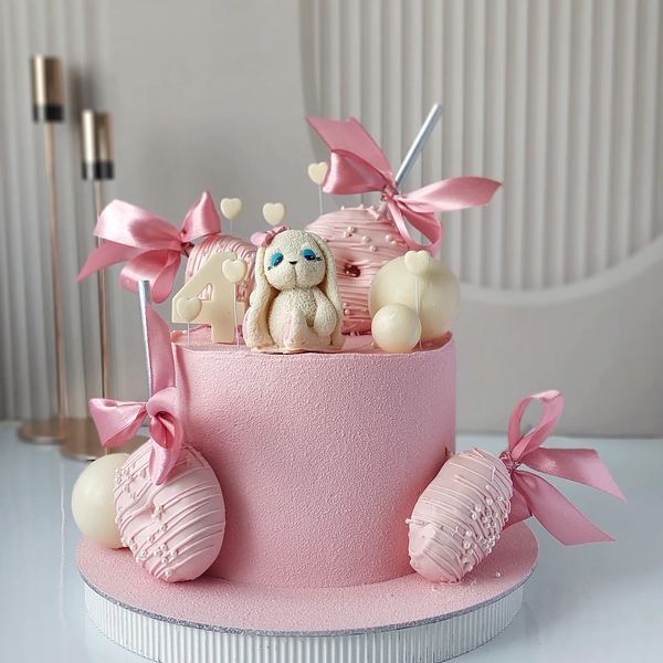 Торт для маленькой принцессы на 4 года✨️🍰